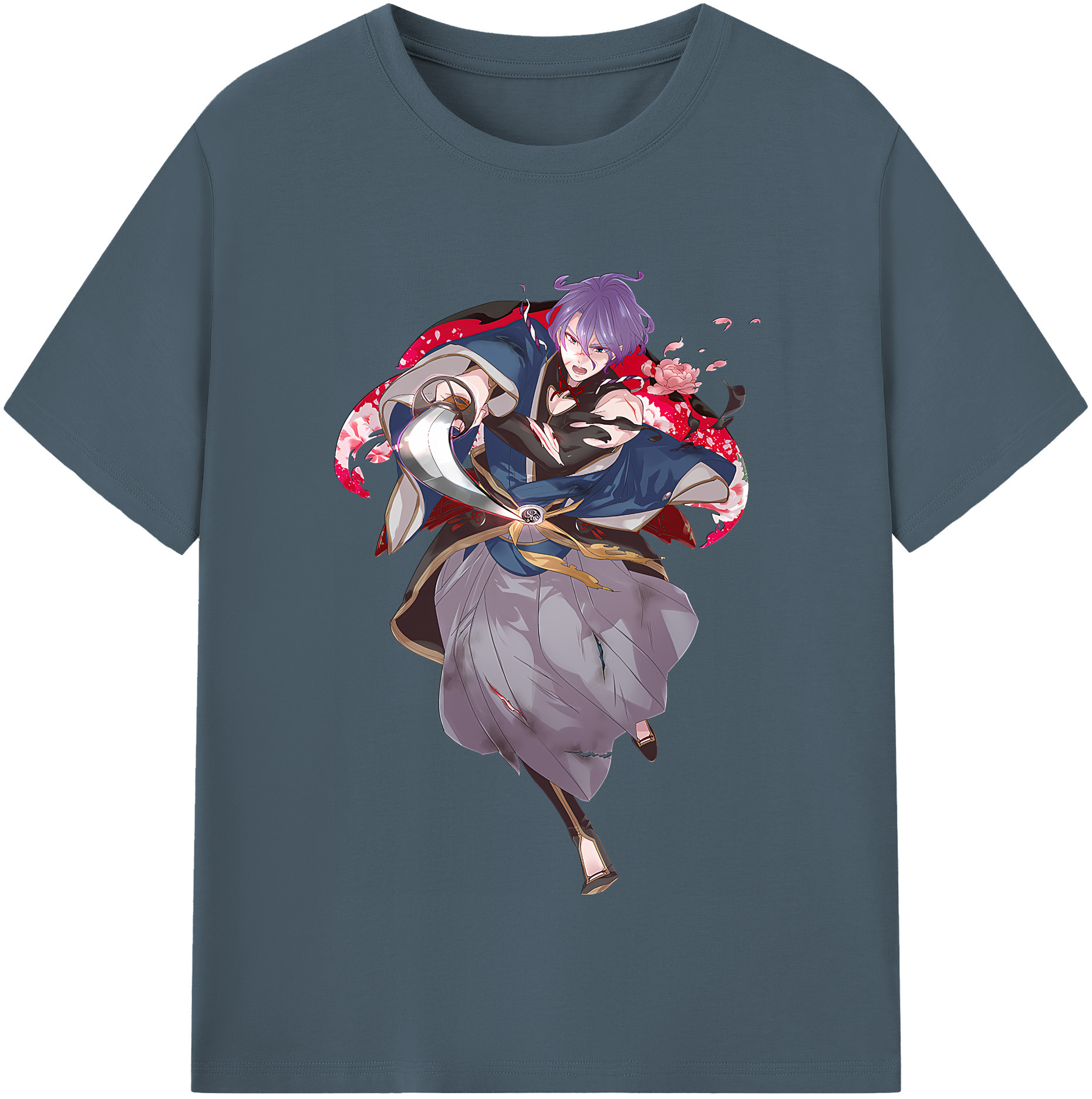（画像用） 刀剣乱舞 Touken Ranbu 綿100％半袖Tシャツ（フロントプリント）